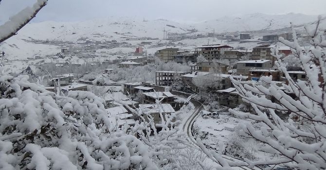 Hakkari’den kar manzaraları 3