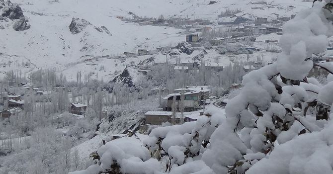 Hakkari’den kar manzaraları 5