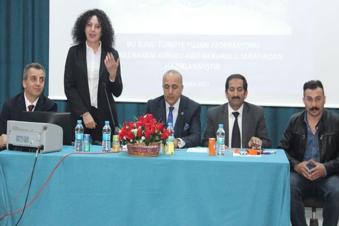 Hakkari'de yüzme hakem kursu açıldı 3
