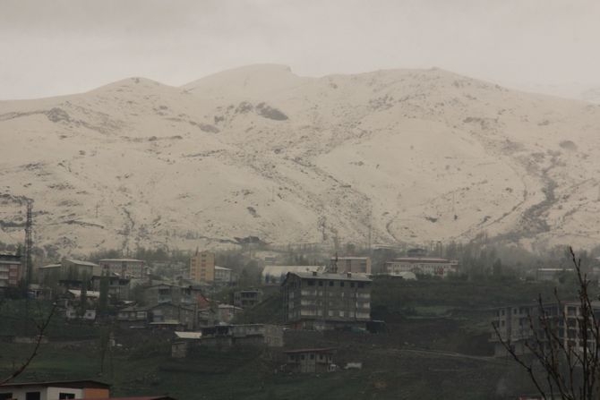 Nisan ayında kar sürprizi 3