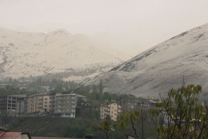Nisan ayında kar sürprizi 5