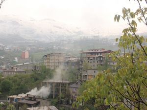 Nisan ayında kar sürprizi