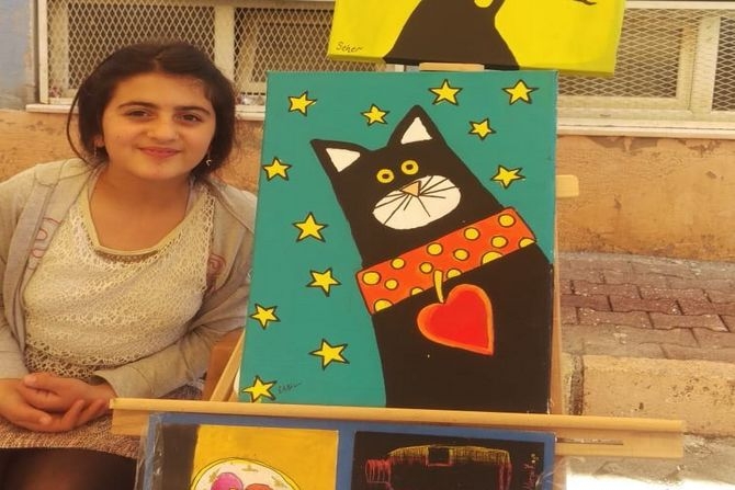 Hakkarili öğrenciler hünerlerini sergiledi 11