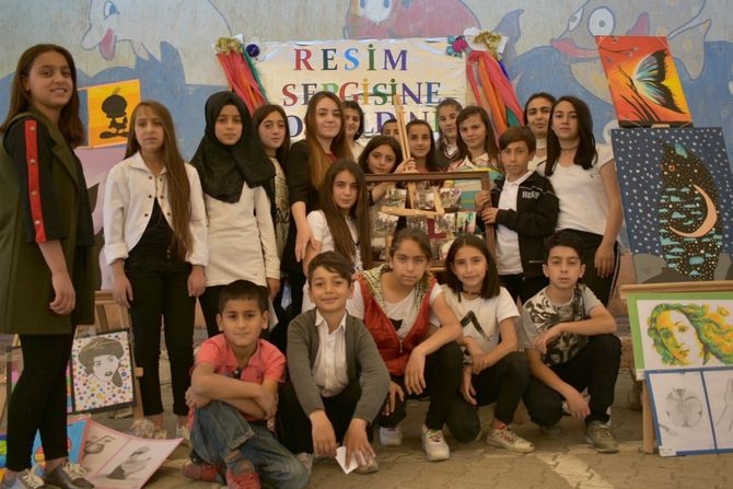 Hakkarili öğrenciler hünerlerini sergiledi 16