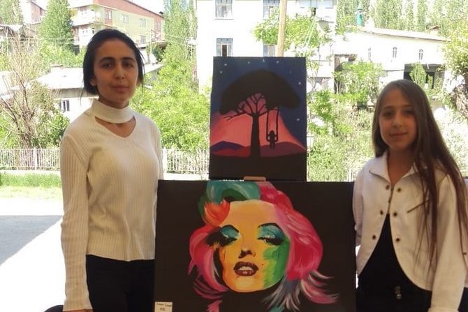 Hakkarili öğrenciler hünerlerini sergiledi 6