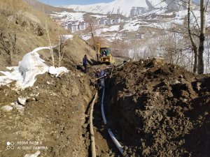 Kentin iki noktasındaki su arızası giderildi