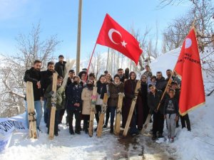 Şemdinli usulü kayak!