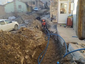 Hakkari’de 12 ailenin su sorunu çözüldü