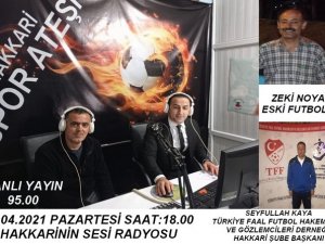Hakkâri sporunun tek sesi…