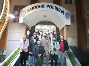 Müdür  Aydın Gazetecilerle bir araya geldi