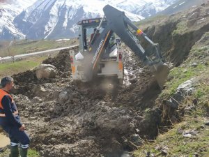 3 bin 500 rakımdaki su arızası giderildi