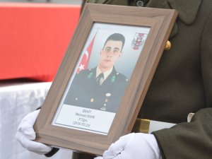 Hakkari'de şehit Teğmen Kıvık için tören düzenlendi
