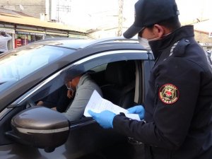 Yüksekova polisinden korona denetimi