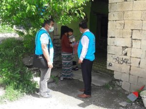 Hakkari müftülüğü 450 aileye yardım ulaştırdı