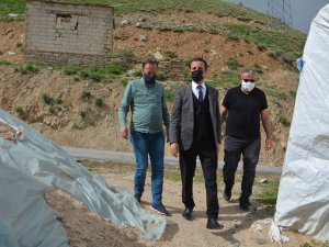 Müdür Abdullahoğlu şehit ailelerini ziyaret etti