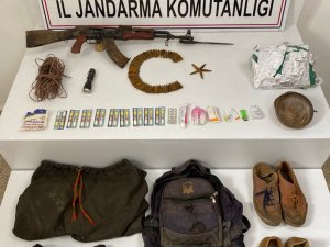 Silah ve mühimmat ele geçirildi