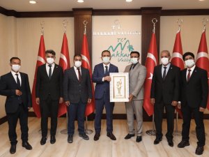 STK temsilcilerinden Vali Akbıyık'a ziyaret