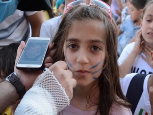 Hakkari çocuk şenliğinden kareler