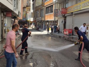 Hakkari cadde ve sokakları yıkandı