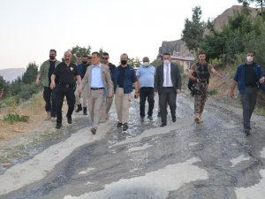 Karşıyaka mahallesinin vali sevinci