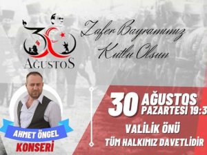30 Ağustos konserine davet