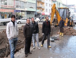 Çarşı merkezi gölet olmaktan kurtuldu