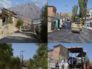 Hakkari Berçelan yolu asfalta kavuştu