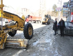 Buzla mücadele çalışması