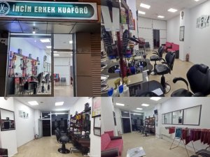 İncin Erkek Kuaförü yeni adresine taşındı