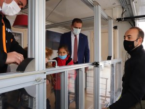 Deprem simülasyon tırı Hakkari’de