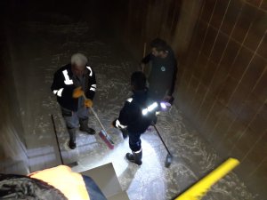 Hakkari’deki içme suyu depoları temizlendi