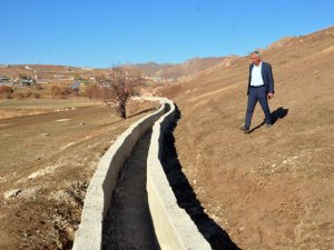 60 yıllık su kanalı sıkıntısı sona erdi