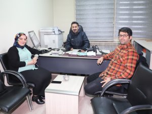 Başkan Tatlı'dan İHA Temsilcisi Taş'a ziyaret