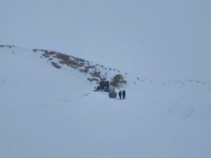 Kayak merkezi yolu ulaşıma açıldı