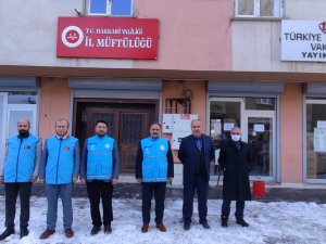 Hakkari'de İdlib için kampanya başlatıldı