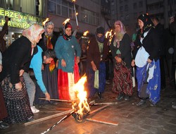 BDP'den meşaleli yürüyüş