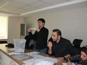 Hakkari'de TYP kurası çekimi yapıldı