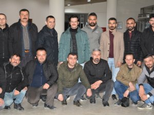 Kasımoğlu, toplu taşıma şoförleri ile bir araya geldi
