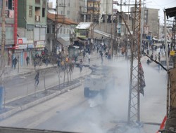 Cenaze töreni sonrası olaylar çıktı