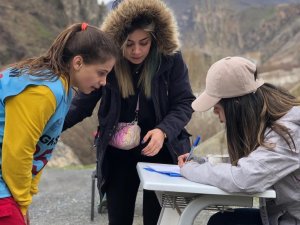 Sınır 'da atletizm seçmeleri yapıldı