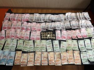 Van’da dilencinin üzerinden bin 738 TL çıktı