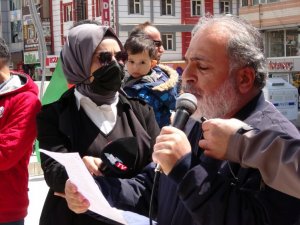 Van'da İsrail'e tepki