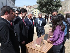 SPK'dan geri dönüşüm maddelerinden kuş yuvaları