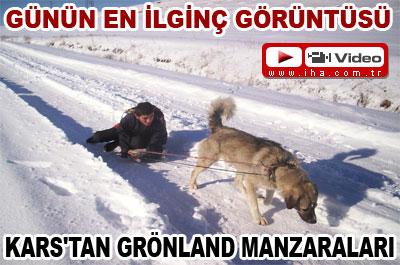 KARSTAKİ ÇOCUKLARIN KAR KEYFİ