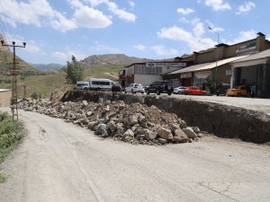 Hakkari sanayi sitesinde çevre düzenlemesi