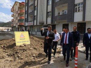 Vali Akbıyık yapılan hizmetleri denetledi