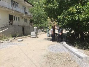 Armutlar semti modern yola kavuşuyor