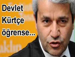 'Devlet Kürtçe öğrense'