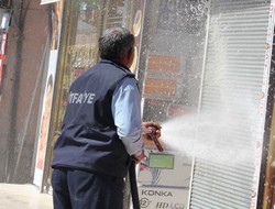 İtfaiye'den hummalı çalışma