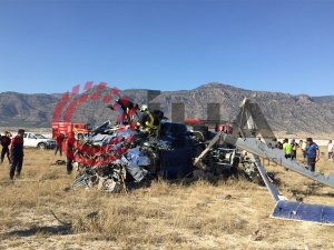Helikopter düştü: 2 ölü, 5 yaralı
